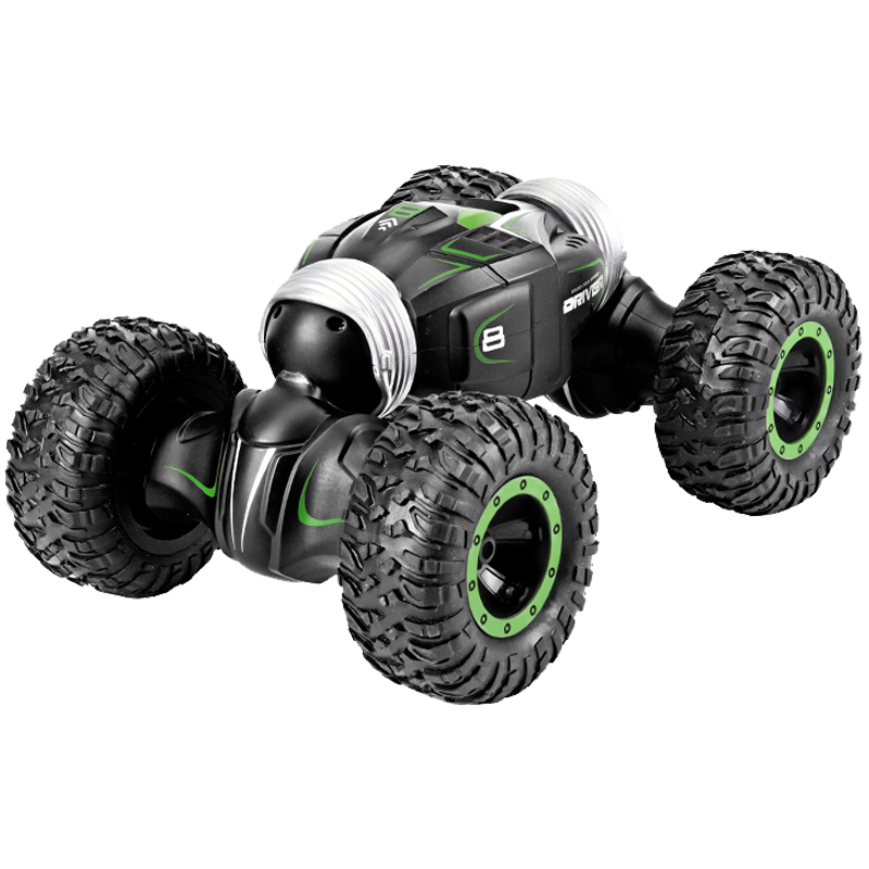 京达 儿童遥控变形汽车玩具扭变四驱攀爬电动赛车模型男孩礼物