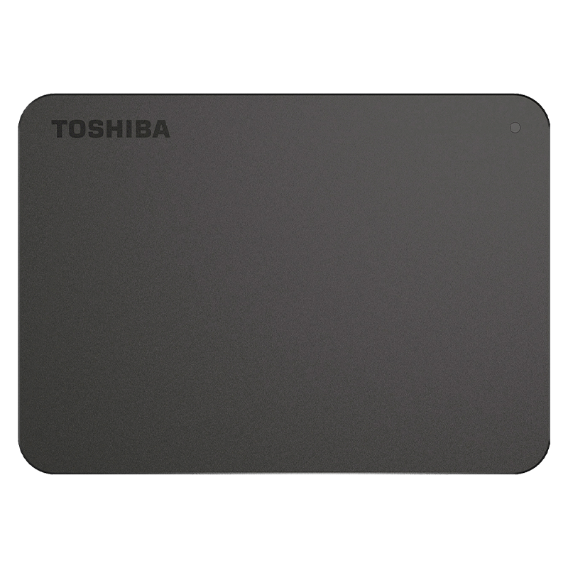 东芝（TOSHIBA）移动硬盘1t 新小黑A3 接手机 加密 兼容苹果mac 外置硬盘非移动固态硬盘 磨砂黑 1T送：防震包+usb线