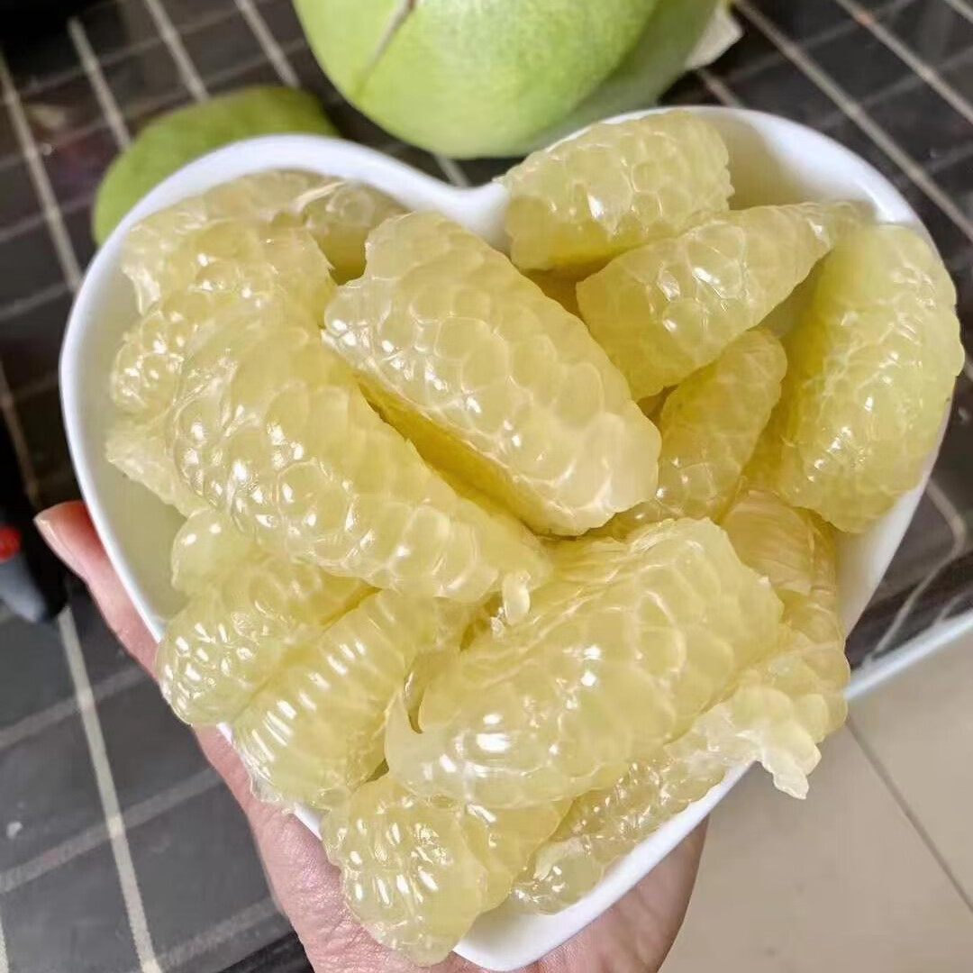 泰国青柚 进口柚子 蜂蜜柚 糖白柚 2个装4~4.5斤 脆甜爆汁 F 中果（2个装）3.5-4斤