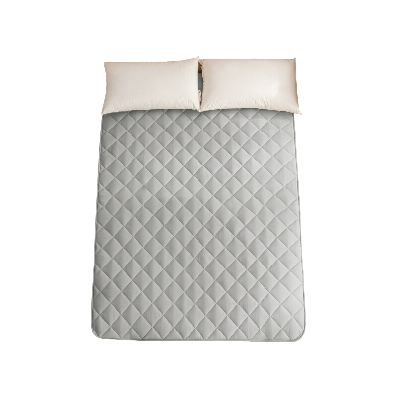 京东京造 抗菌床褥 5层结构榻榻米床垫 双人加大加厚床褥子被褥垫子床垫保护套 180×200cm灰色