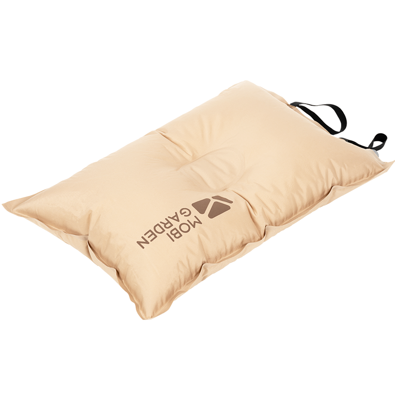 牧高笛（MOBIGARDEN） 自动充气枕头 旅行枕 便携舒适午睡露营睡枕 NXL1534002 暖沙色 