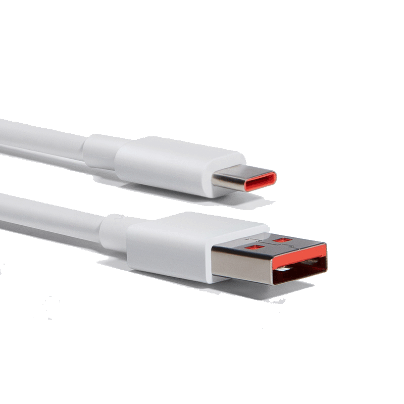 小米 原装USB-C数据线100cm 6A充电线白色 适配USB-C接口手机笔记本/平板电脑游戏机xiaomi红米redmi