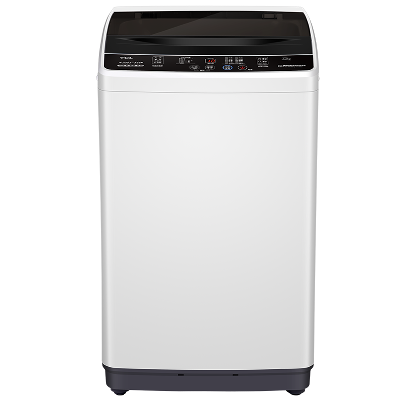 TCL 4公斤 全自动波轮小型迷你洗衣机 单脱水 租房必备洗衣机 小型便捷（亮灰色）XQB40-36SP