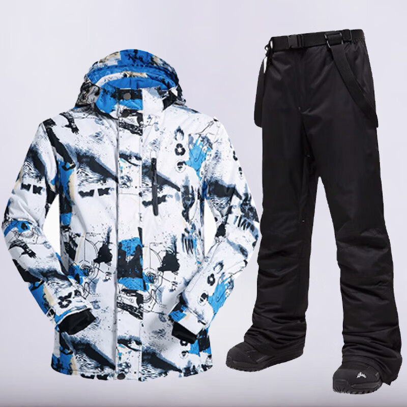 ��;ѩ��MUTUSNOW�� ��ѩ�����ⶬ�������ˮ�Ӻ�ů�мӺ�˫�嵥�廬ѩ��װ ���� ����+1908�кڿ� L 418Ԫ