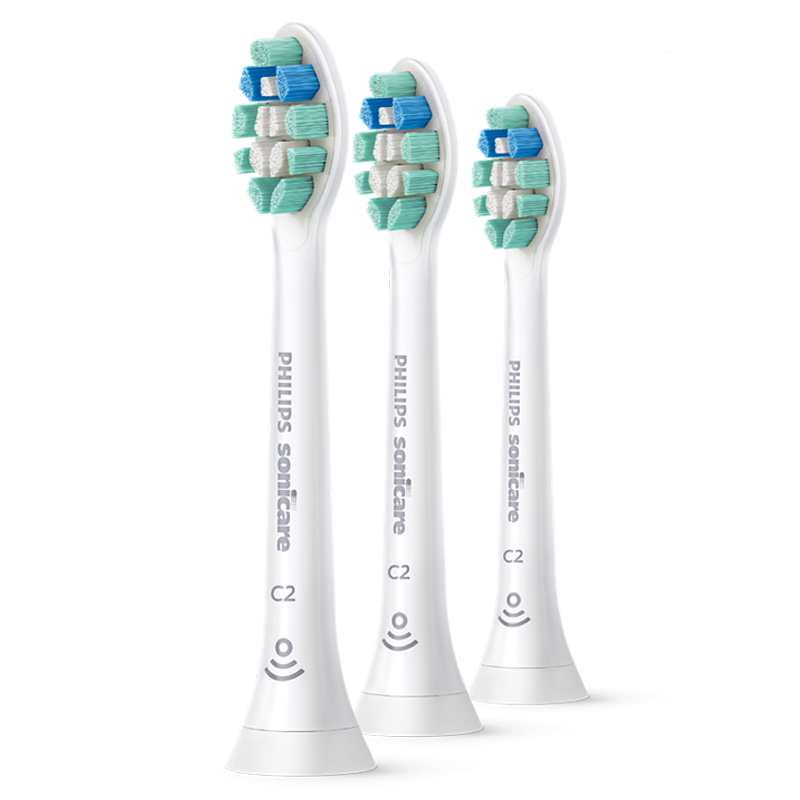 飞利浦（PHILIPS）电动牙刷头适配HX6730HX6511HX6761HX3226 HX9023/67牙菌斑防御型