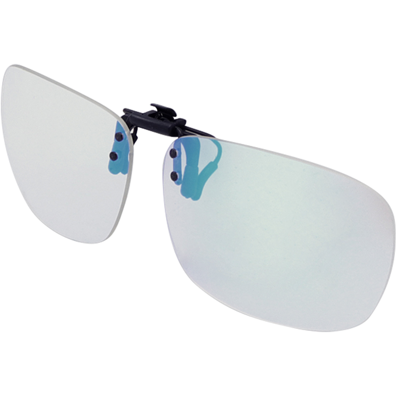 魅博红绿色盲色弱眼镜透明无色框架式近视男女通用 双面镀膜款 效果更好 不含框架【夹-片】
