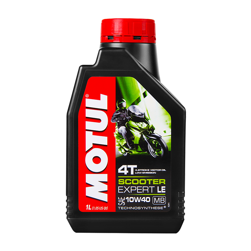 摩特（MOTUL） 原装进口银绵羊四冲程合成科技摩托车机油踏板车专用 SM 10W-40 1L
