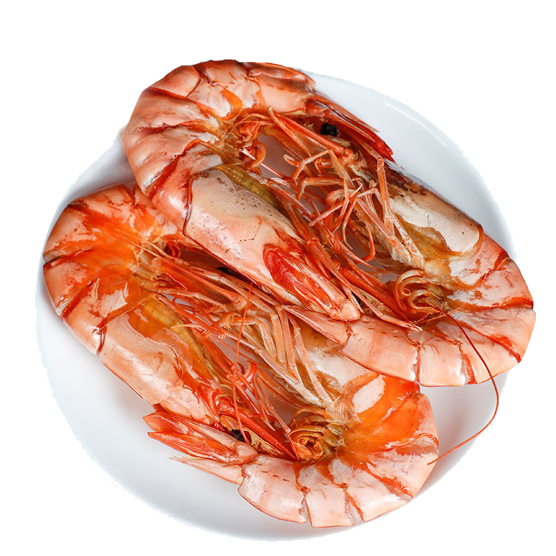 东山馆 特大 斑节虾 虾干即食 对虾干 烤虾干 大号九节虾干 海鲜海产干货 500g