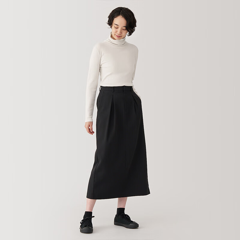 MUJIŮʽ ʹ�ô���ά���Ʊ�֯���쳤��T�������Ů������BB2Q5A4A ����ɫ L ��165/88A��