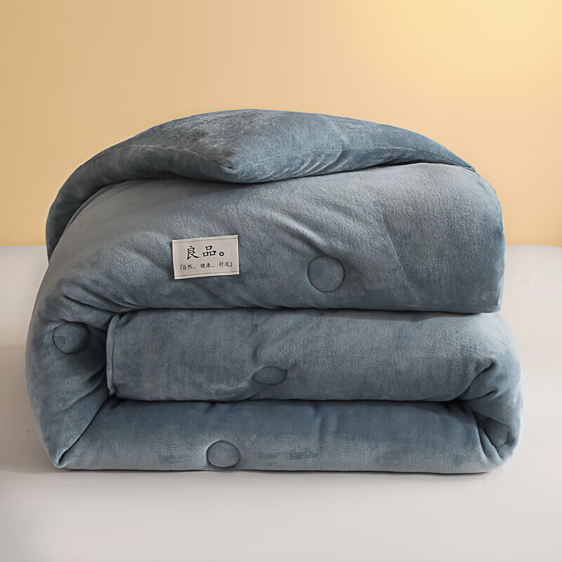 ��¹���Ӷ�������ţ����˫�����ޱ����˼Ӻ�ů10�ﱻо˫��ë̺�� ˫��ţ����-��ɫ 150*200cm������Լ6� 49.9Ԫ