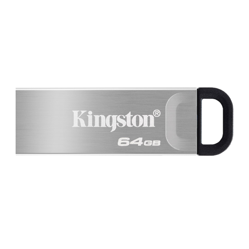 金士顿（Kingston）u盘 USB 3.2 Gen 1 DTKN 投标车载高速金属优盘 64GB（读速高达200MB/s）