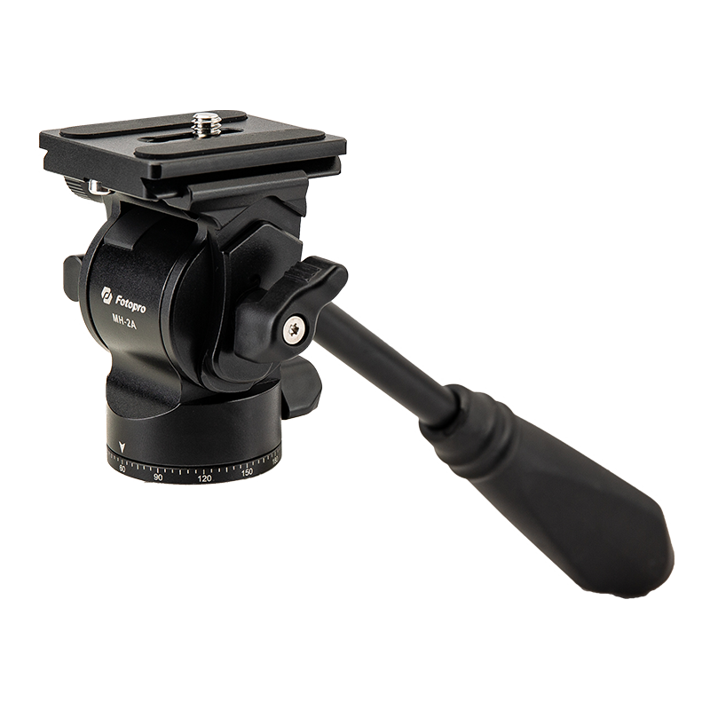 富图宝 Fotopro MH-2A 专业视频拍摄mini便携带手柄金属液压小云台