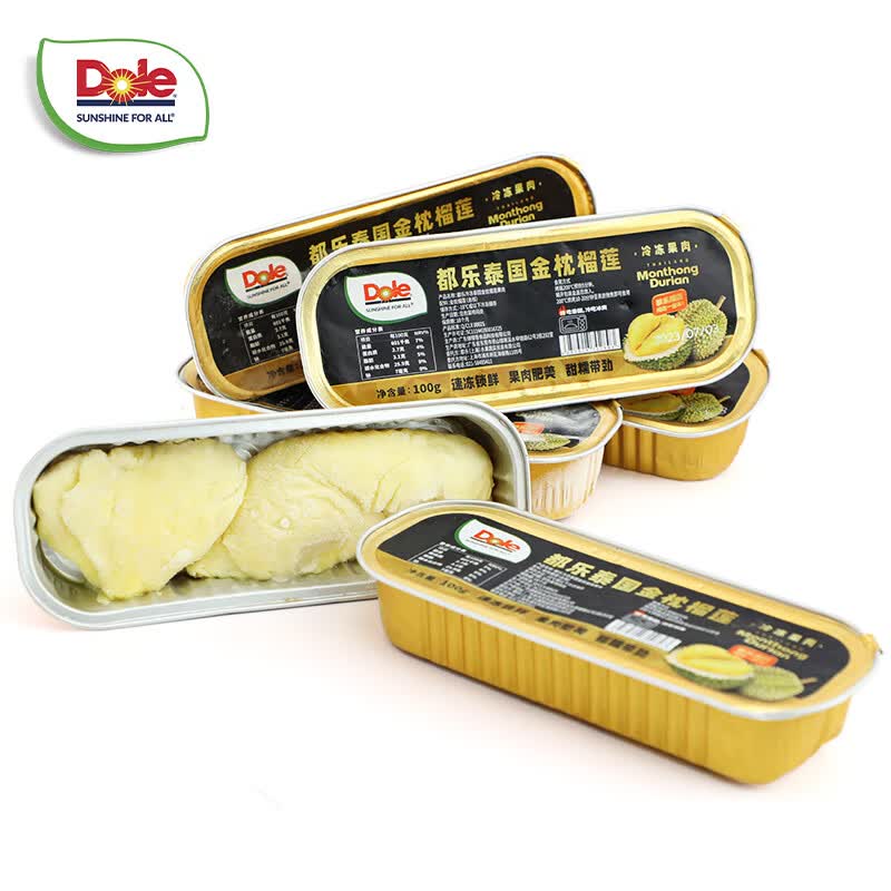 ˫11������ Dole ̩�������䶳������ ������ �޺˴��� 100g*5��װ