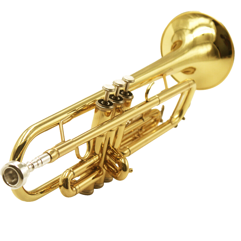 阿萨斯 降B调小号乐器 黄铜西洋管乐器演奏初学者专业小号入门款