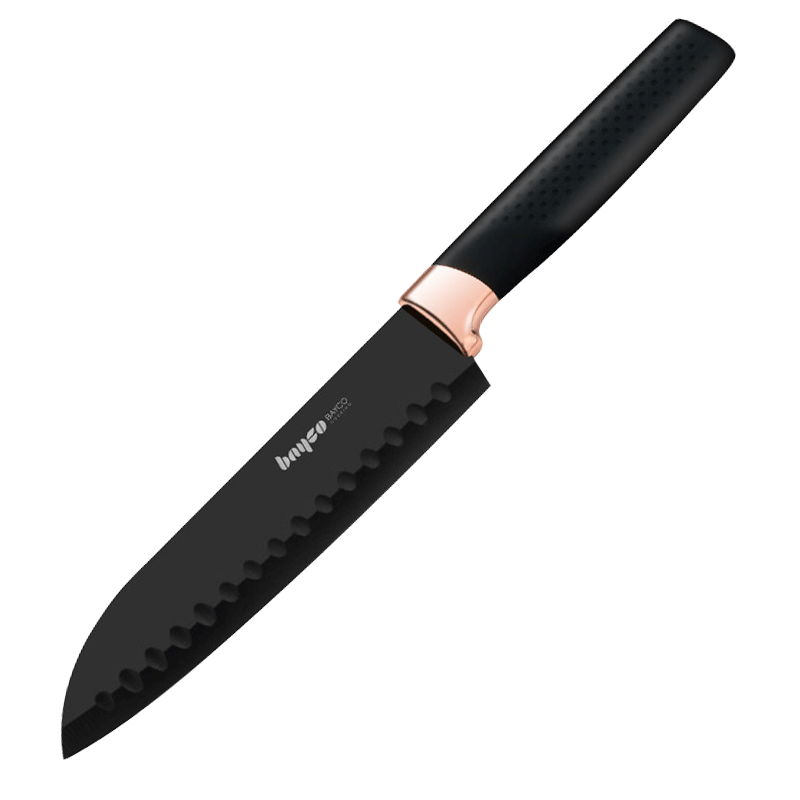 拜格 BAYCO 多功能不锈钢料理刀厨房切菜刀家用切片刀水果刀具BD3105