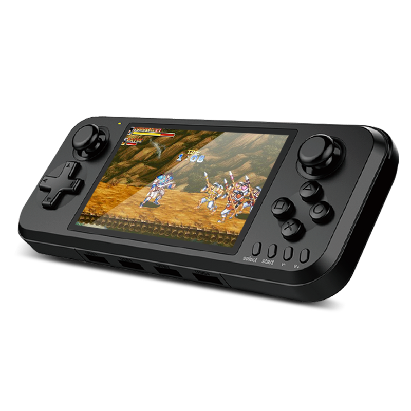 小霸王Q400游戏机PSP掌机Switch双摇杆高清屏GBA经典街机支持多人对战便捷式掌机