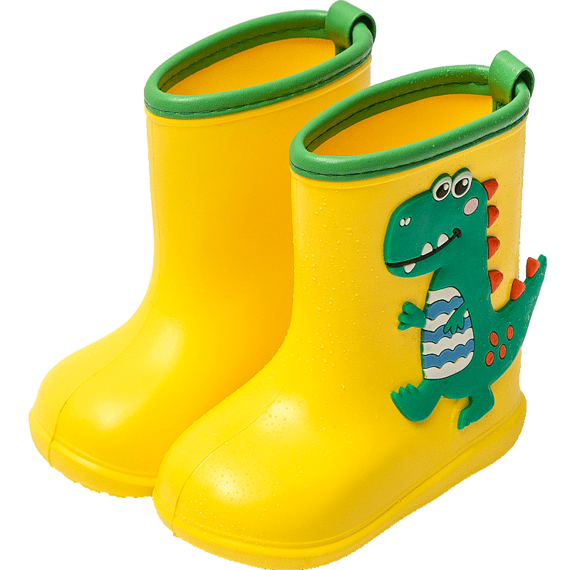 幸福玛丽（Cheerful Mario）QL-8003 儿童透气防滑 雨鞋 可爱粉 内长18cm/18码