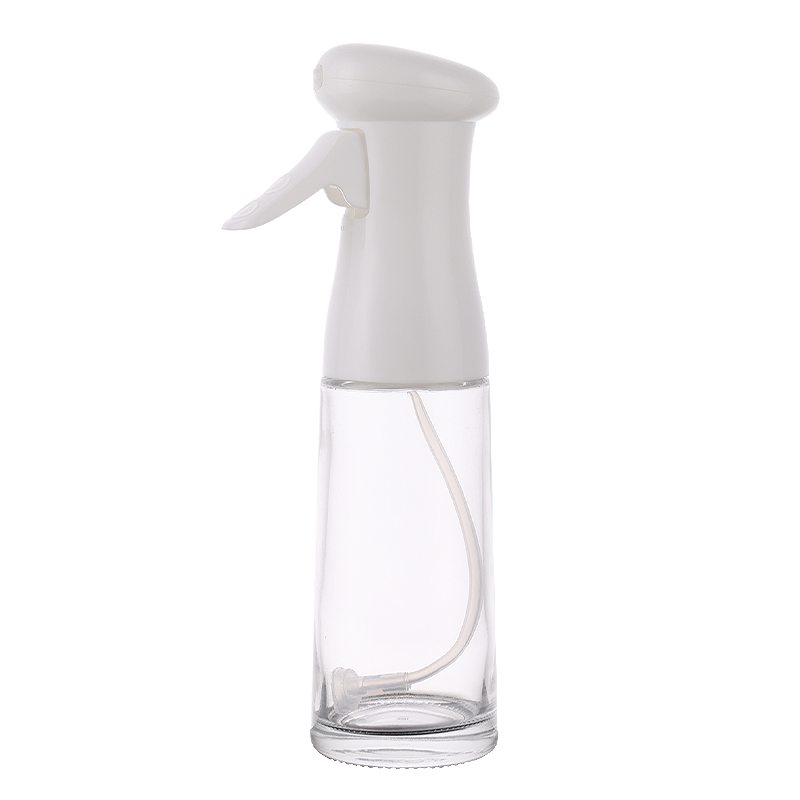 拜杰（Baijie） 喷油壶 喷油瓶橄榄油控油壶食用油喷壶雾化喷雾瓶厨房烧烤调味瓶 喷雾油瓶--白色