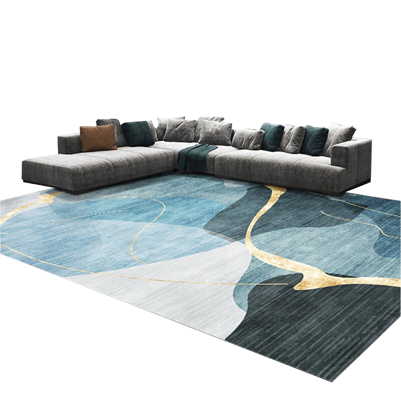 南极人NanJiren 水晶绒地毯 180*250cm加厚短绒地毯 大面积满铺客厅茶几毯家用沙发地毯卧室床边毯