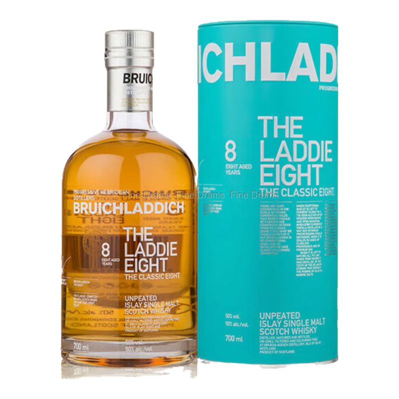�������ϣ�Bruichladdich���ո�����һ��ѿ��ʿ�ɲ���ߪԾ10����ư��׵���ú��ζԭƿ���ڲ���������ѿ����8��700ml 299Ԫ