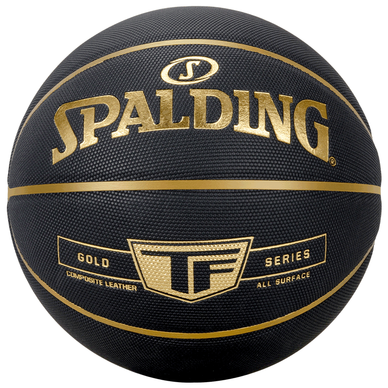 斯伯丁Spalding篮球黑金TF传奇7号成人儿童篮球比赛PU皮耐磨室内外77-167Y