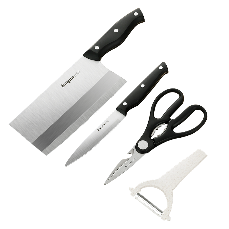 拜格 BAYCO 菜刀家用不锈钢厨房切菜刀水果刀厨师专用刀具 ZH7304