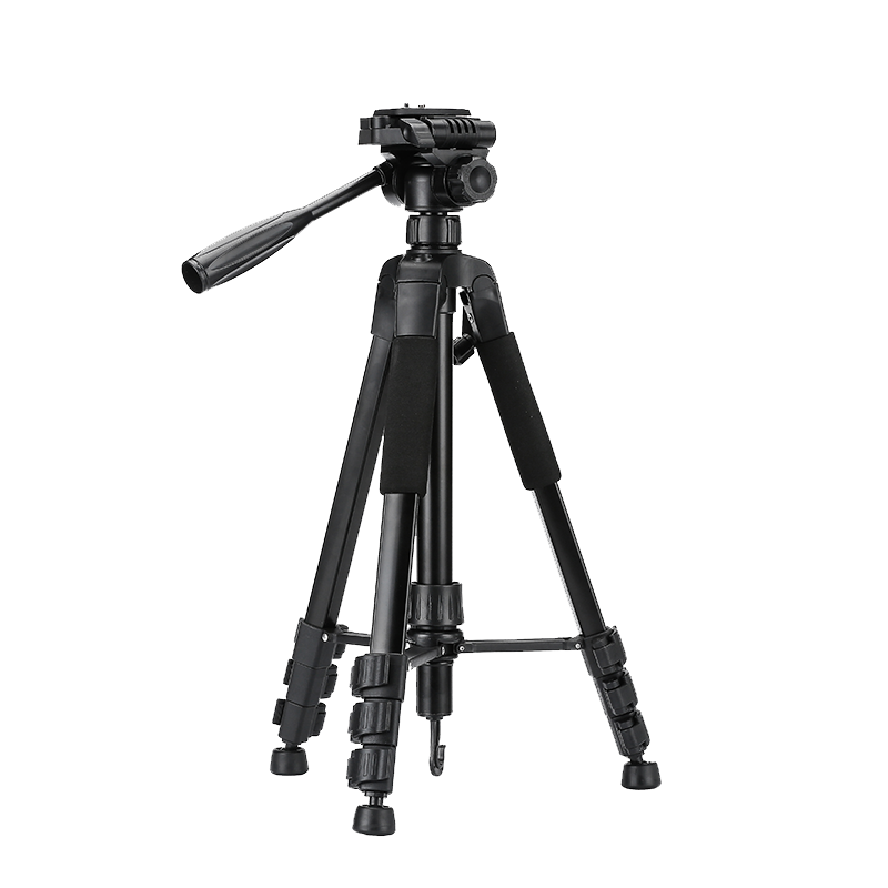 SOMITA ST-666 相机三脚架单反便携专业三角架手机直播支架灯户外微单拍照