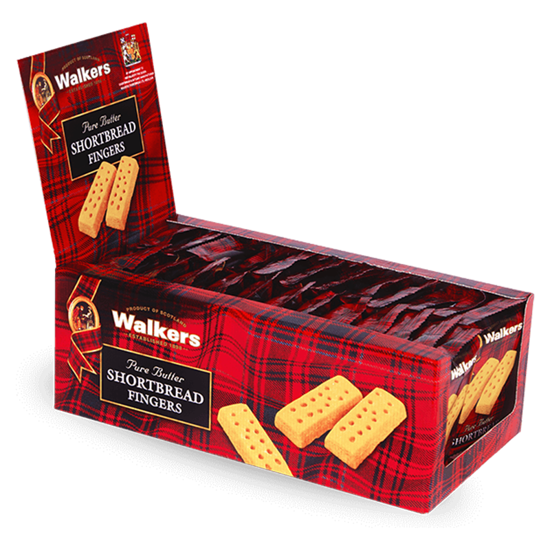 英国进口 沃尔克斯 Walkers 指形黄油甄酥饼干（家庭装）24袋*40克/盒