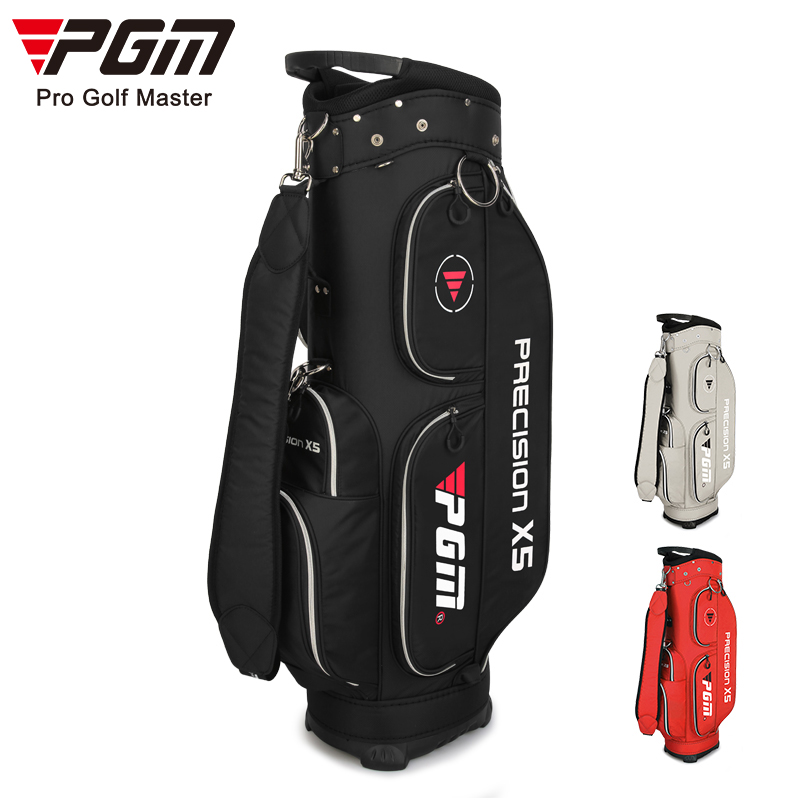 PGM 超轻便 高尔夫球包 男女 标准包 防水尼龙布 球杆包 QB067-黑色