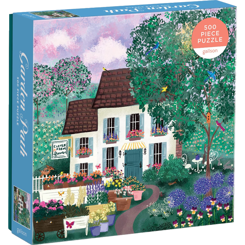 GALISON ��԰С��ƴͼ 500Ƭ �������������Ϸ��Ů���������� 127.8Ԫ