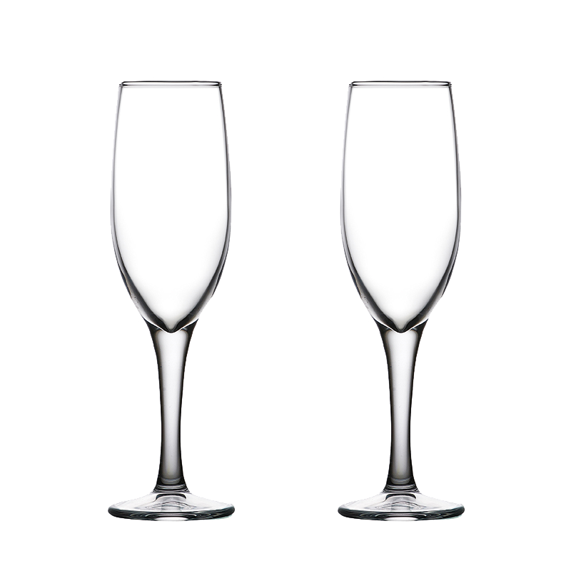 帕莎帕琦红酒杯进口全钢化玻璃杯香槟杯葡萄酒黄酒高脚杯165毫升2只装440166
