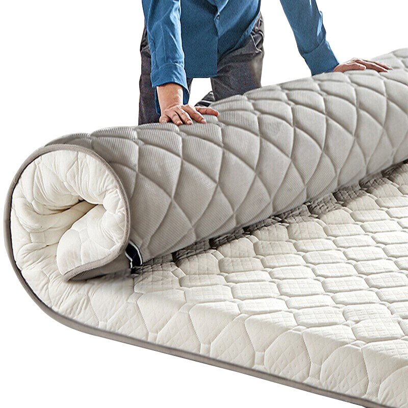 南极人NanJiren 床垫 加厚榻榻米针织床垫 双人折叠垫子软垫 学生垫被 150*200cm 1.5米床