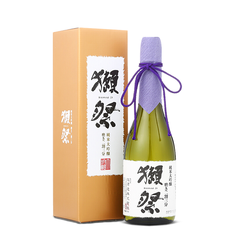 獭祭 日本原装进口 纯米大吟酿23清酒 二割三分720ml礼盒装 