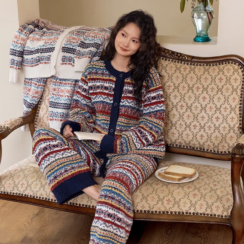 ����ʿ�׷������˯��Ů�ﶬ����ůë�¼Ҿӷ��Ӻ�ɺ���޿��⴩��װ���� S83659#�������װ-��ɫ���� M ������80-125����⴩�ɾӼ�