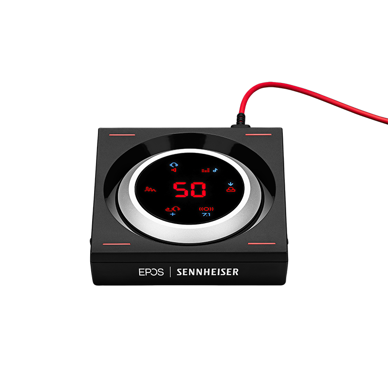 EPOS音珀|森海塞尔 GSX1200 PRO 游戏电竞 外置独立声卡 7.1虚拟环绕音效 电脑声卡/扩展卡 耳放 音频放大器