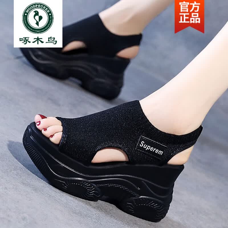 ��ľ��������ЬŮ2025���ļ��¿��⴩��׳���������ʱ��������������Ь ��ɫ 36