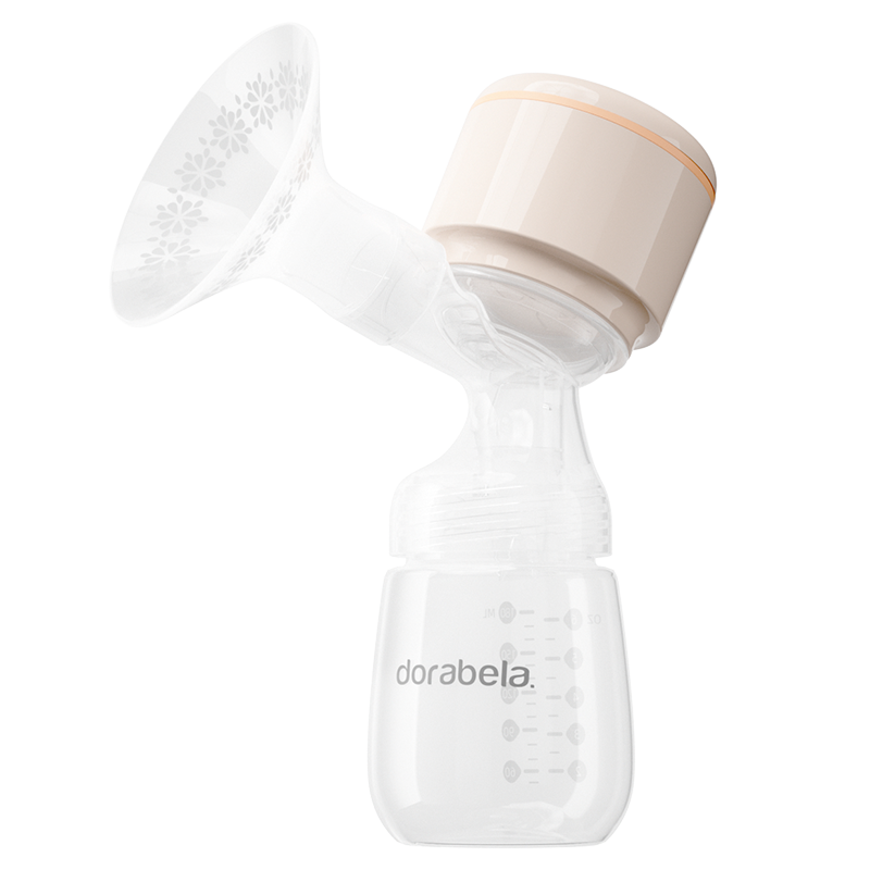 多啦贝啦 Dora bela 6008电动吸奶器全自动挤拔奶器硅胶集乳器一体式孕产妇产后按摩催乳