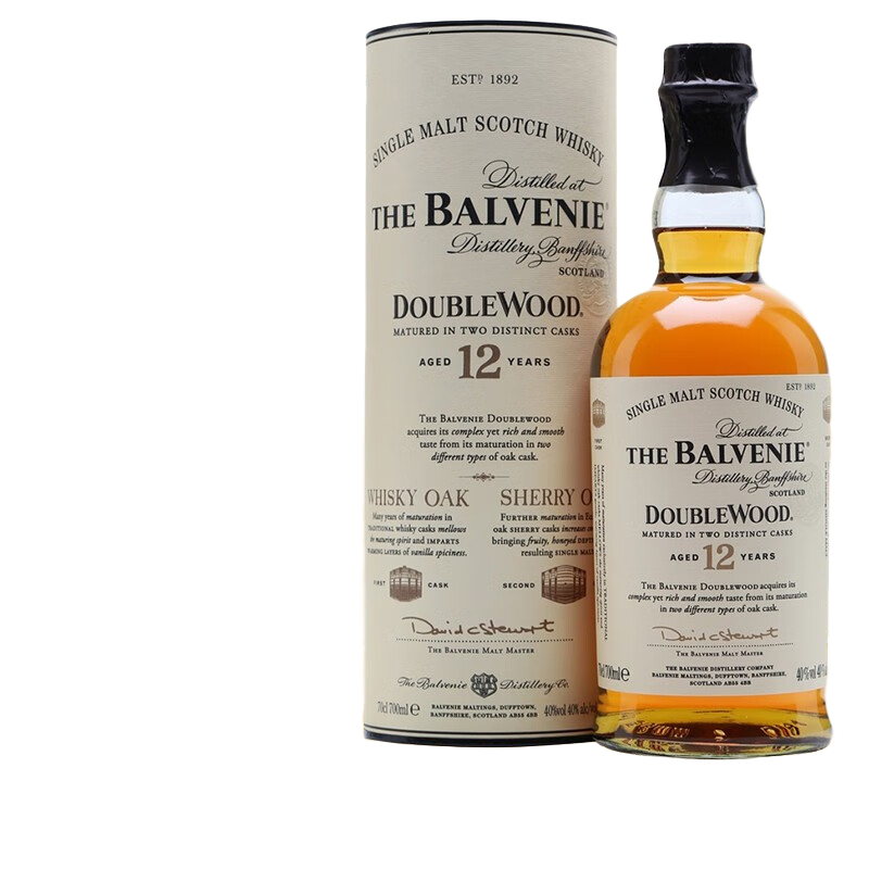 �ٸ���BALVENIE����һ��ѿ��ʿ�ɾ� �ո��� ˹�������� ��� 12�� ���� �ٸ�12��˫Ͱ 700mL 1ƿ