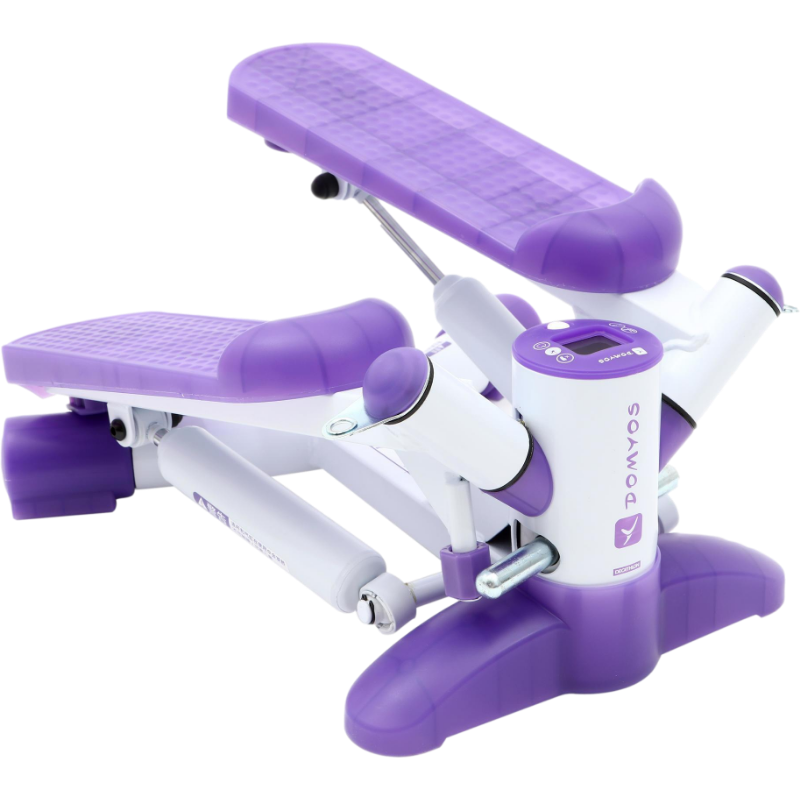 迪卡侬家用踏步机健身器材女小型脚踏踩踏机FICS2423982-均码水晶紫