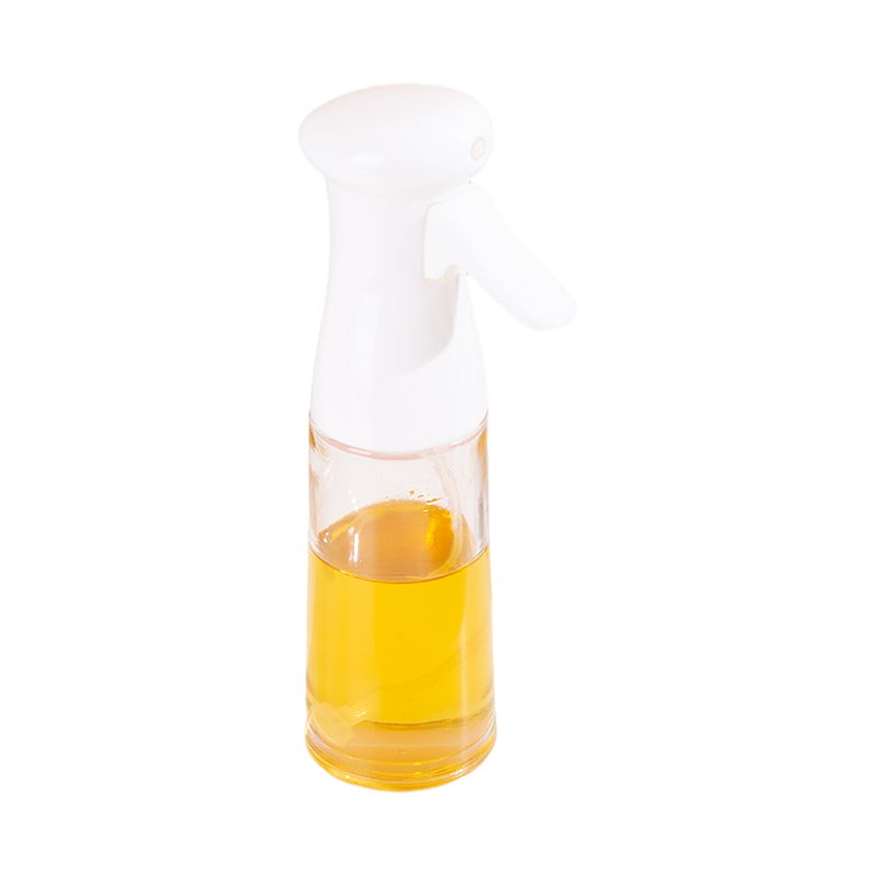 天喜（TIANXI）喷油壶 雾化压式家用健康控油防尘烧烤喷油瓶 食用油橄榄油调味瓶喷雾油瓶 白色