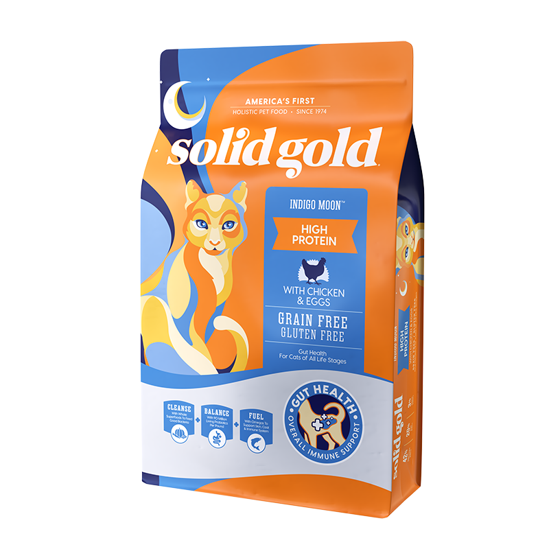 素力高（Solid Gold）全新素力高金素鸡高蛋白猫粮5.44kg