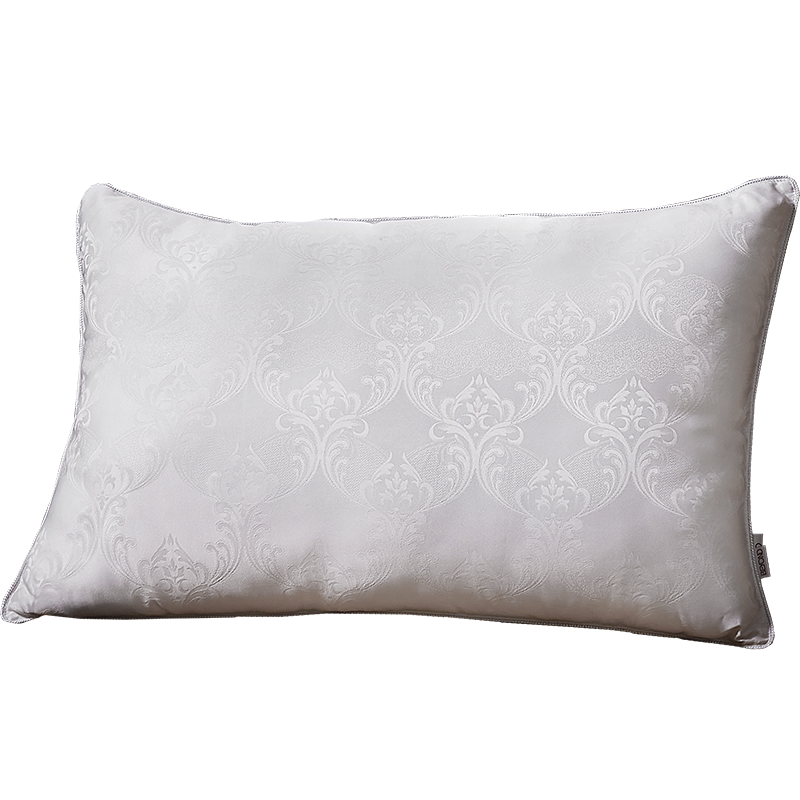 博洋家纺（BEYOND）提花面料蚕丝填充枕芯枕头芯 洛菲丝浓枕 48*74cm 单个装 一对拍两个