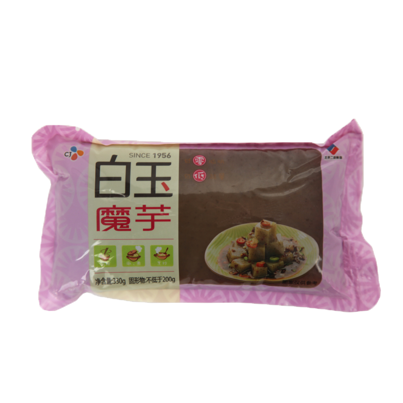 白玉 魔芋330g袋装 蔬菜 火锅食材（4件起售）