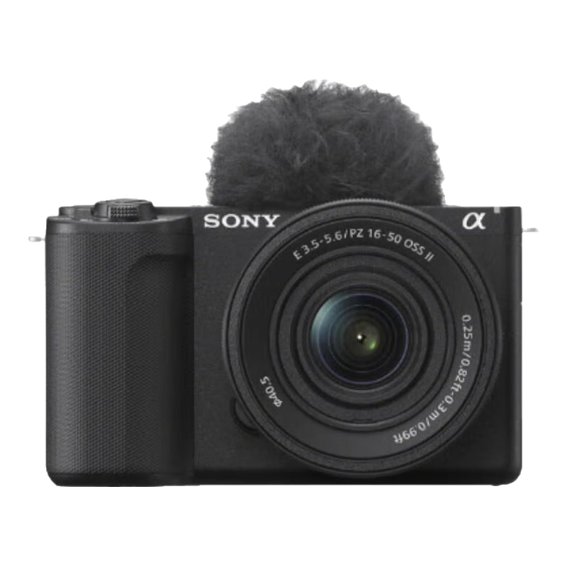 ᣨSONYZV-E10 II  ZV-E10 뻭΢ 4KƵvlogֱ ZVE10M2 Ҳ16-50ɫ׻ ٷ䡾ڴ濨/ȡ5505Ԫ