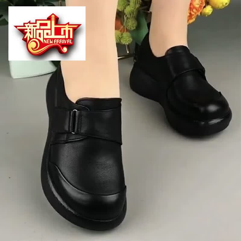 ���������Ƥ��ЬŮ2025�＾�¿�Բͷ�ָ�ЬŮ������������Ь����Ь ��ɫ 38