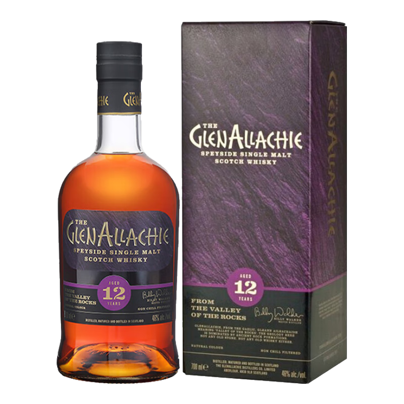 ���������棨GlenAllachie���ո�����һ��ѿ��ʿ�����Ӣ��˹����������˰��ԭƿ���� ����������12��700ml