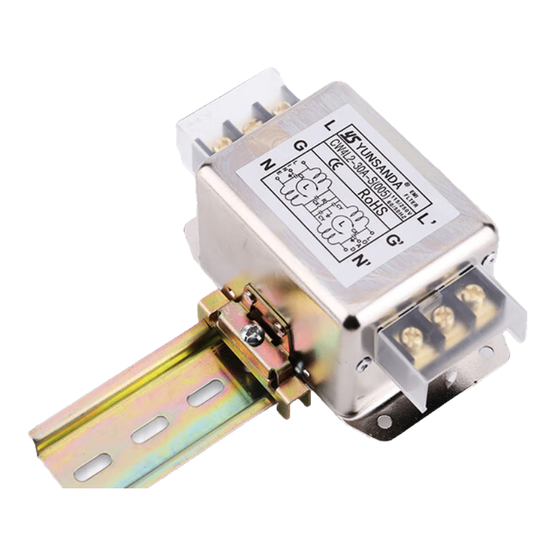 YS YUNSANDA����˫����Դ�˲���220v�����Ž���emi  CW4L2����������3A-30A CW4L2-10A-R1˫������