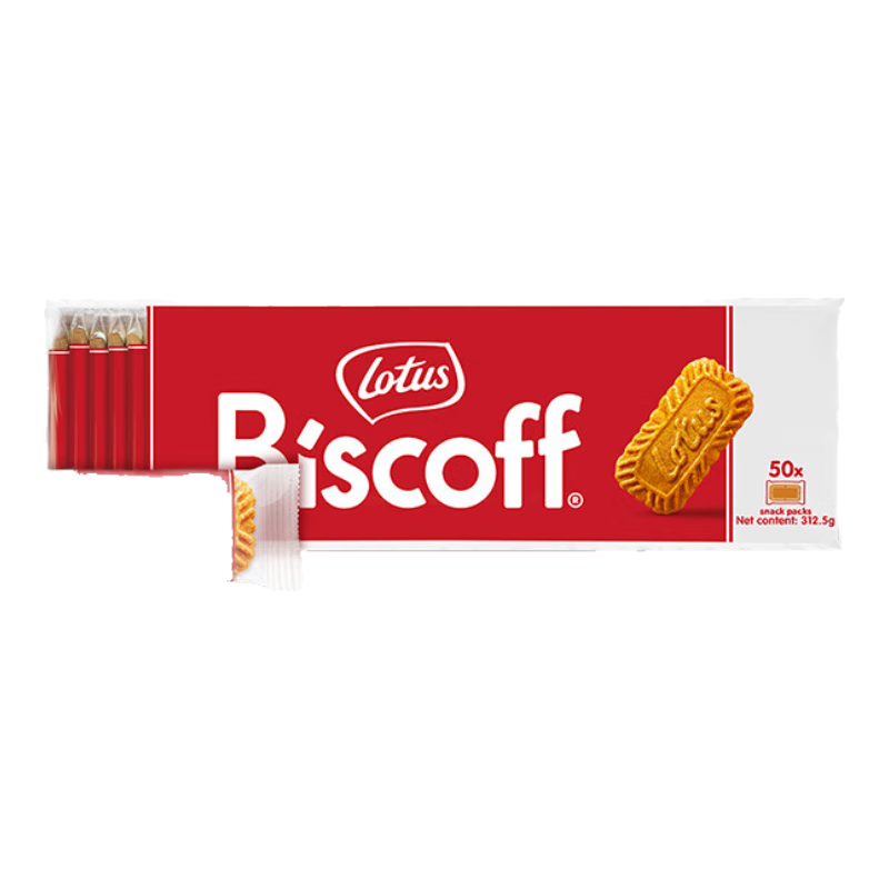 LOTUS BISCOFF�������ʱԭװ���ڽ��Ǳ�������迧��������ʳ������������ 50Ƭ��312.5g