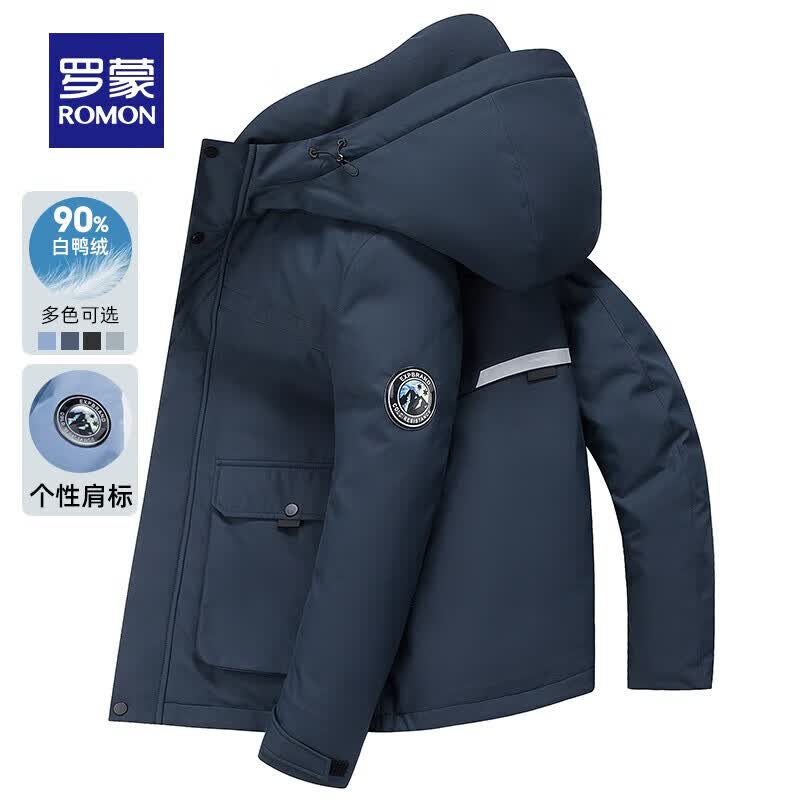 ɣROMON޷з̿Ѽ޷ﶬ¿ʿױů ɫ 2XL 185(ʺ145-160)129Ԫȯ