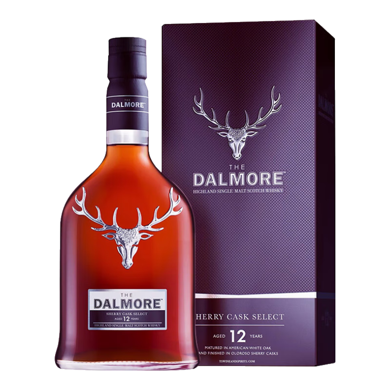 ��Ħ��DALMORE���ո�����һ��ѿ��ʿ����Ƹߵ���12��ѩ��Ͱԭƿ���ڴ�Ħ12��ѩ��Ͱ700ml 470Ԫ